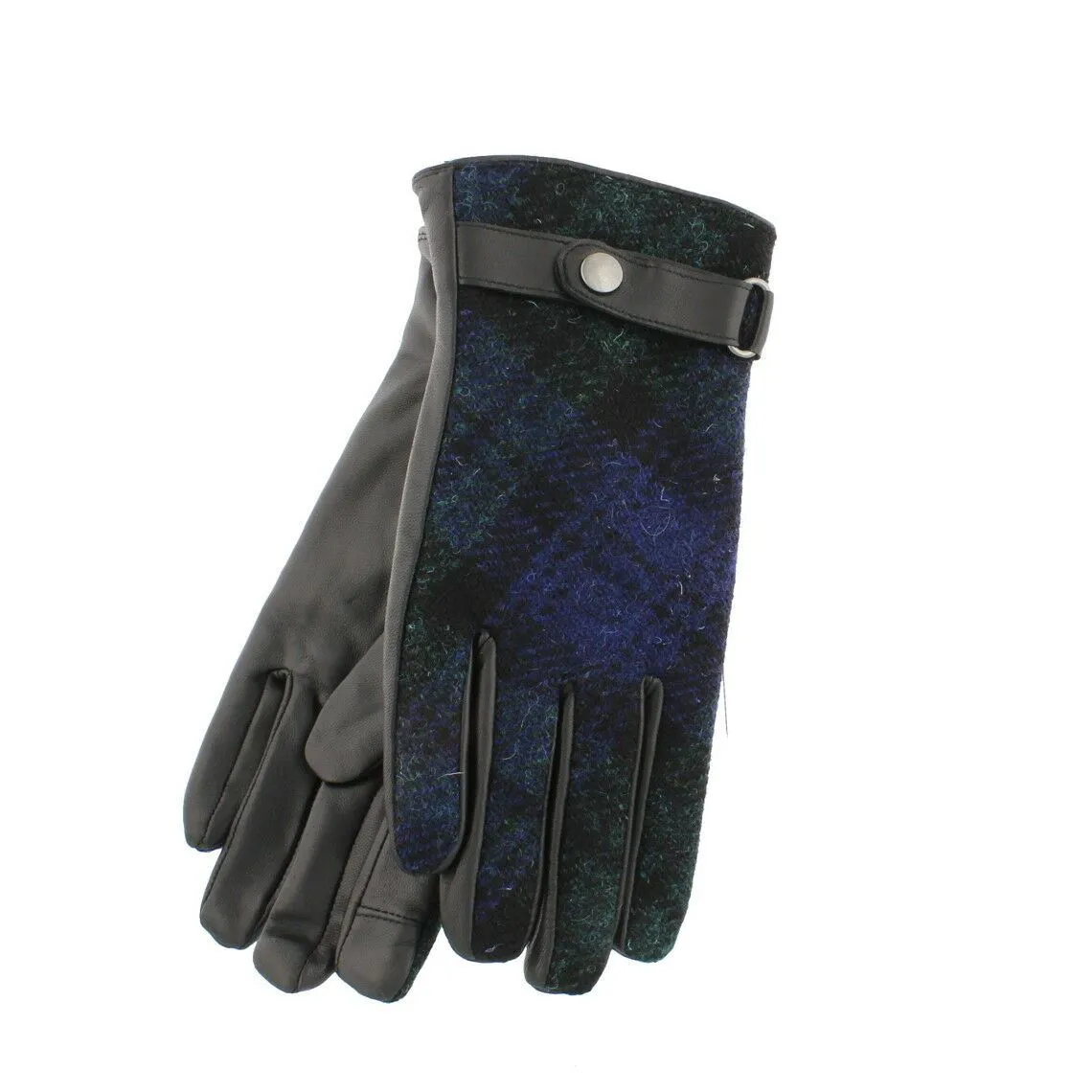 Ladies Failsworth Harris Tweed & Leather Gloves