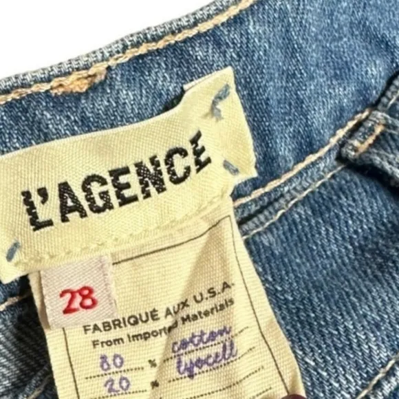 L'AGENCE Bridget Slouch High Rise Jeans