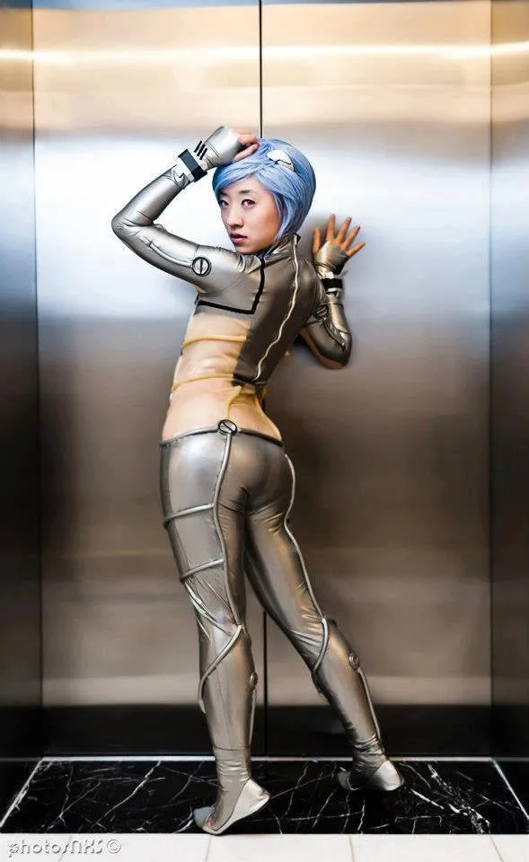 Latex Cosplay: Evangelion "Test" Plug-Suit - Rei Ayanami inspired costume