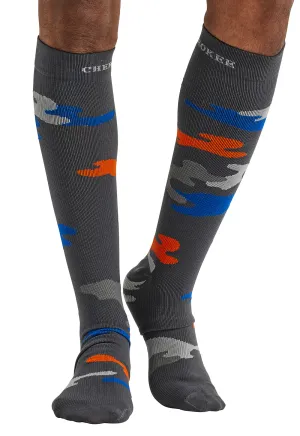 Legwear MPRINTSUPPORT Men's 10-15mmHg Compression Socks Camo Craze