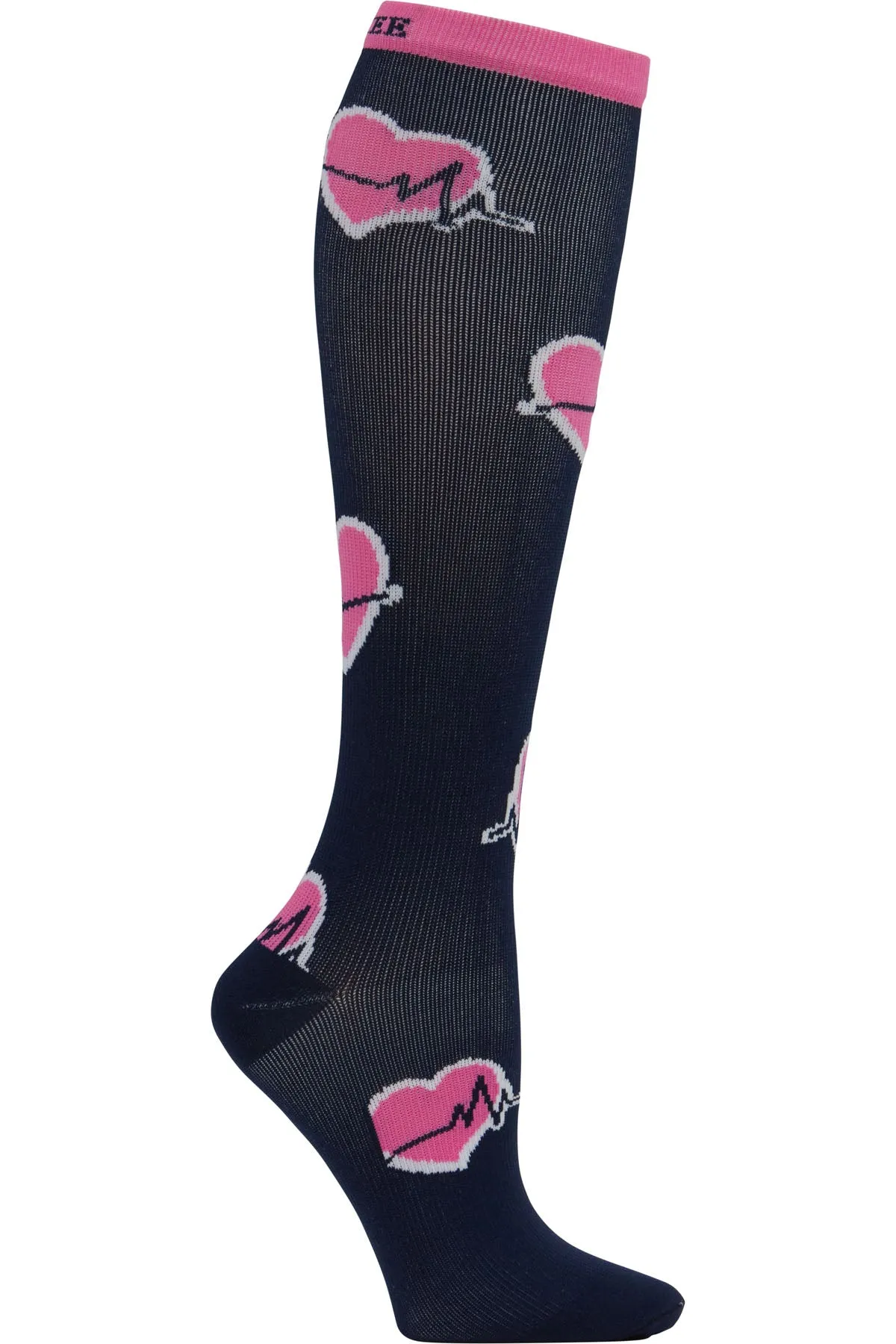 Legwear PRINTSUPPORT Women's 10-15mmHg Compression Socks Trauma Queen