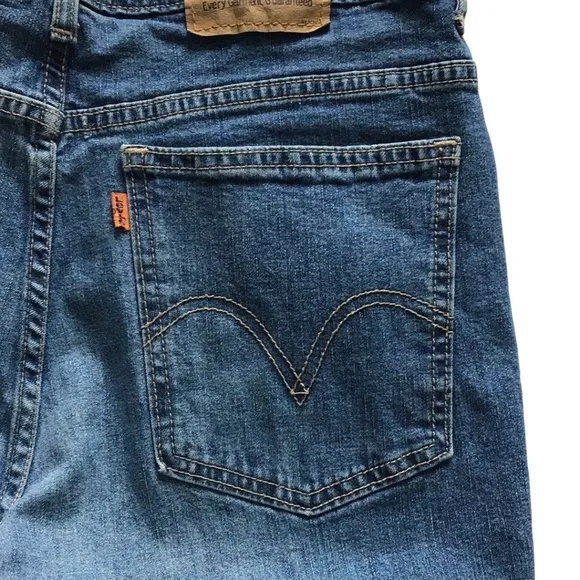 Levi’s Orange Tab High Rise Jeans, size 16