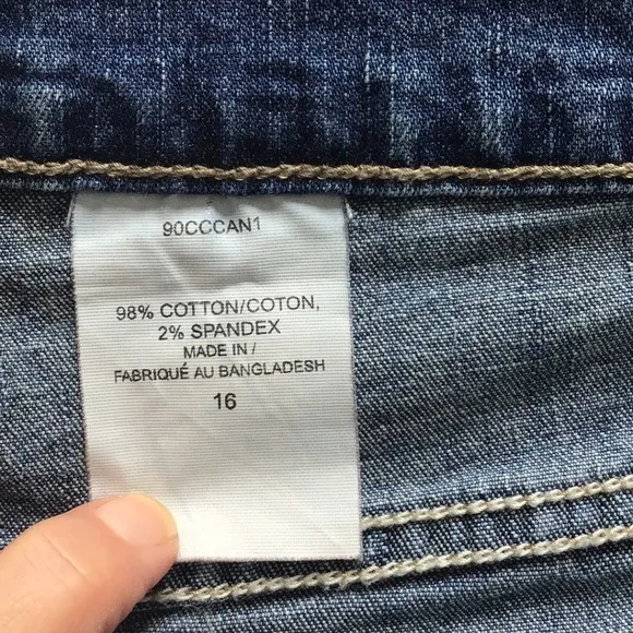 Levi’s Orange Tab High Rise Jeans, size 16