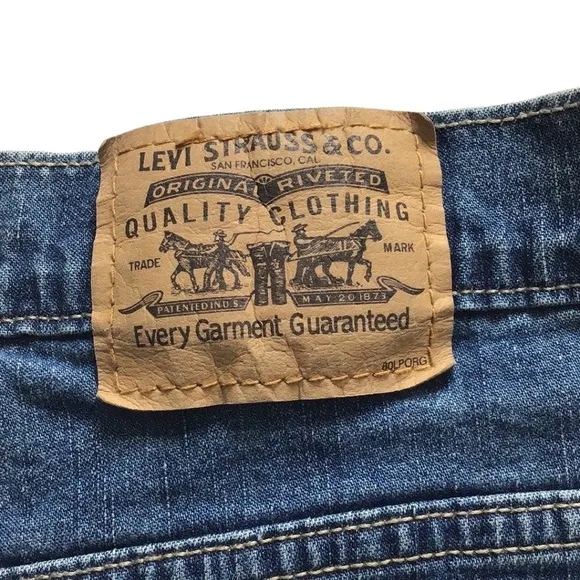 Levi’s Orange Tab High Rise Jeans, size 16