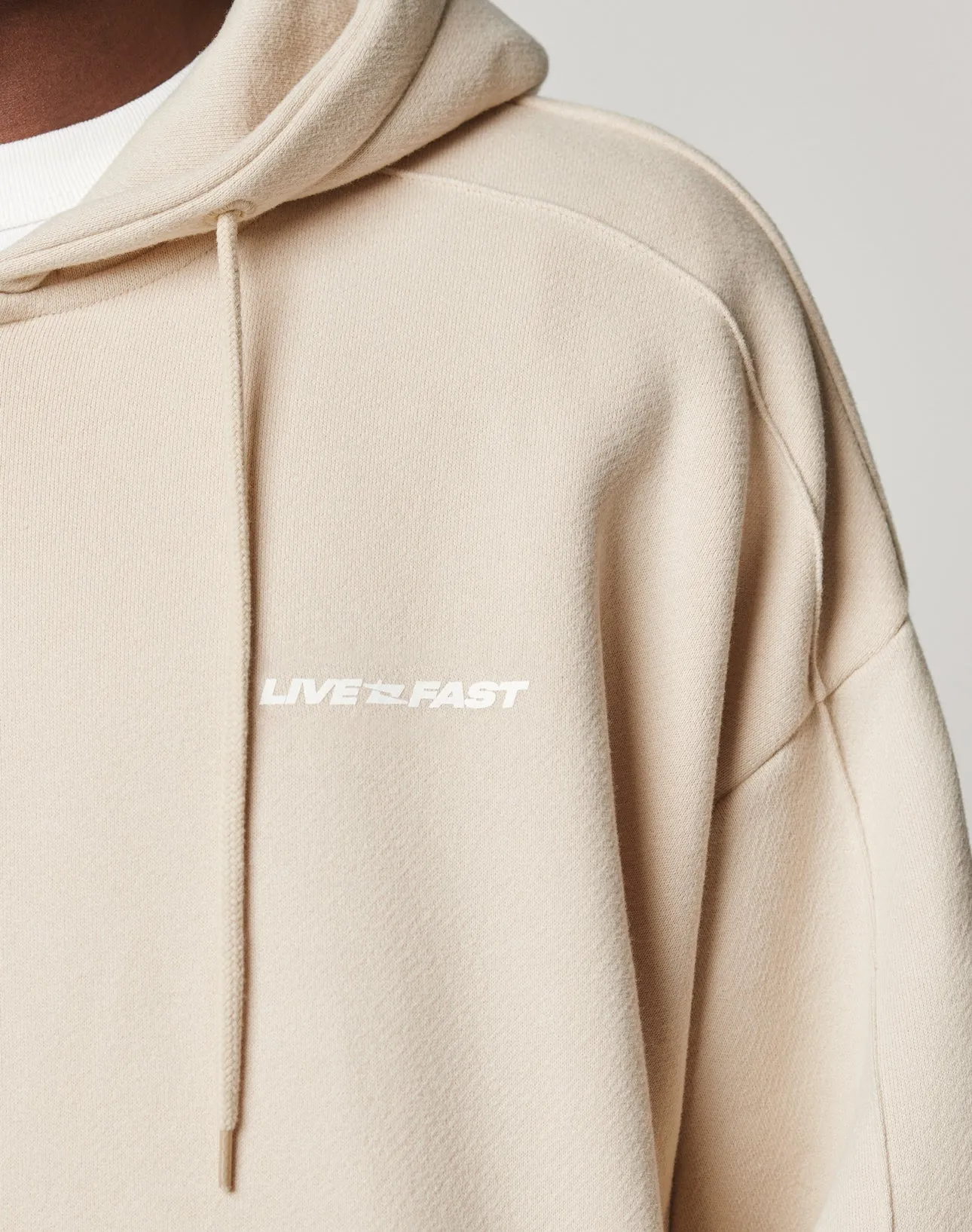 LFDY Pleated Hooded Zip