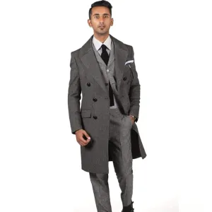 Linen Double-Breasted Suit