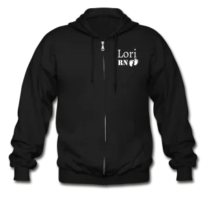Lori RN Baby Feet Gildan Heavy Blend Adult Zip Hoodie
