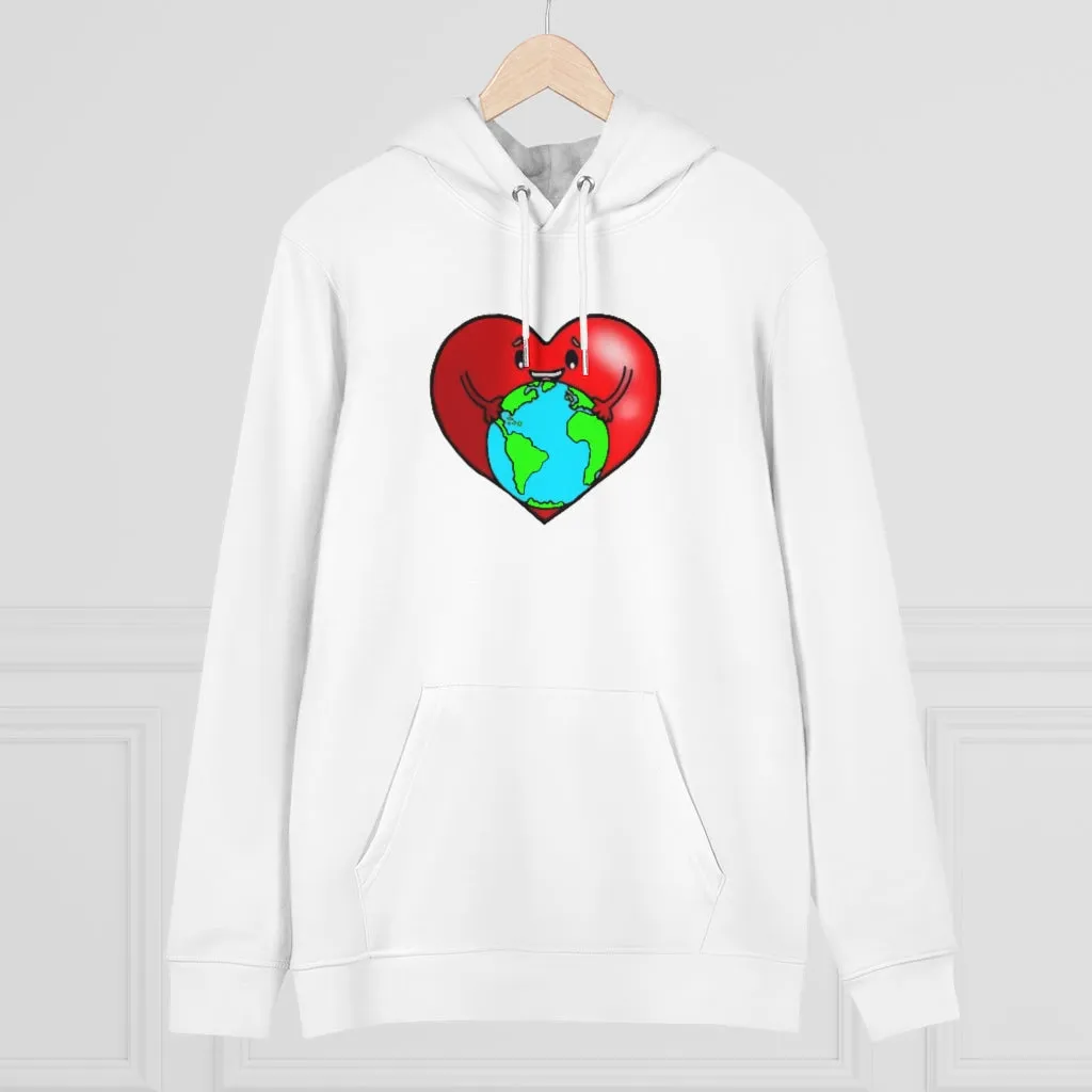 Love the earth 85% organic cotton unisex cruiser hoodie