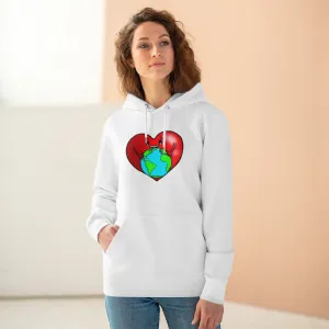 Love the earth 85% organic cotton unisex cruiser hoodie