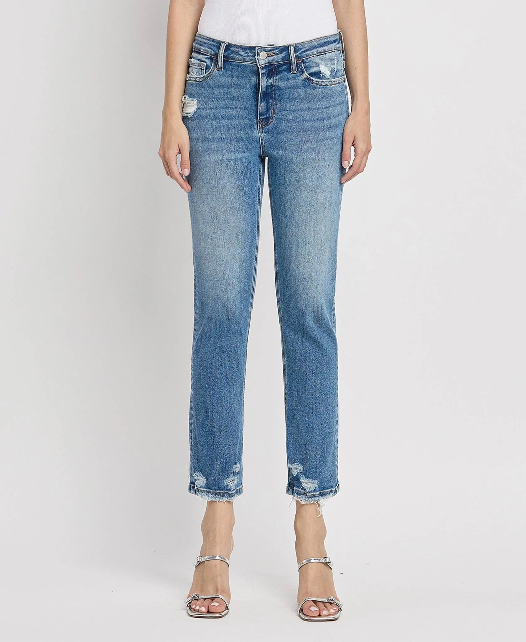 Lovervet HR Slim Straight Jeans- LV1098