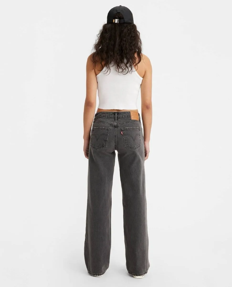 Low Loose Wish Me Luck Jean Black