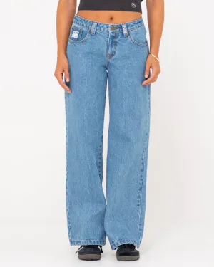 Low Rise Super Wide Leg Jean