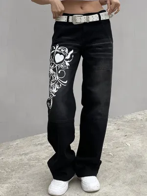 Low Rise Y2K Jeans