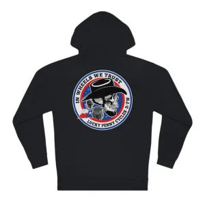 Lucky Penny Cycles DFW Cowboy Skull Hooded Sweatshirt