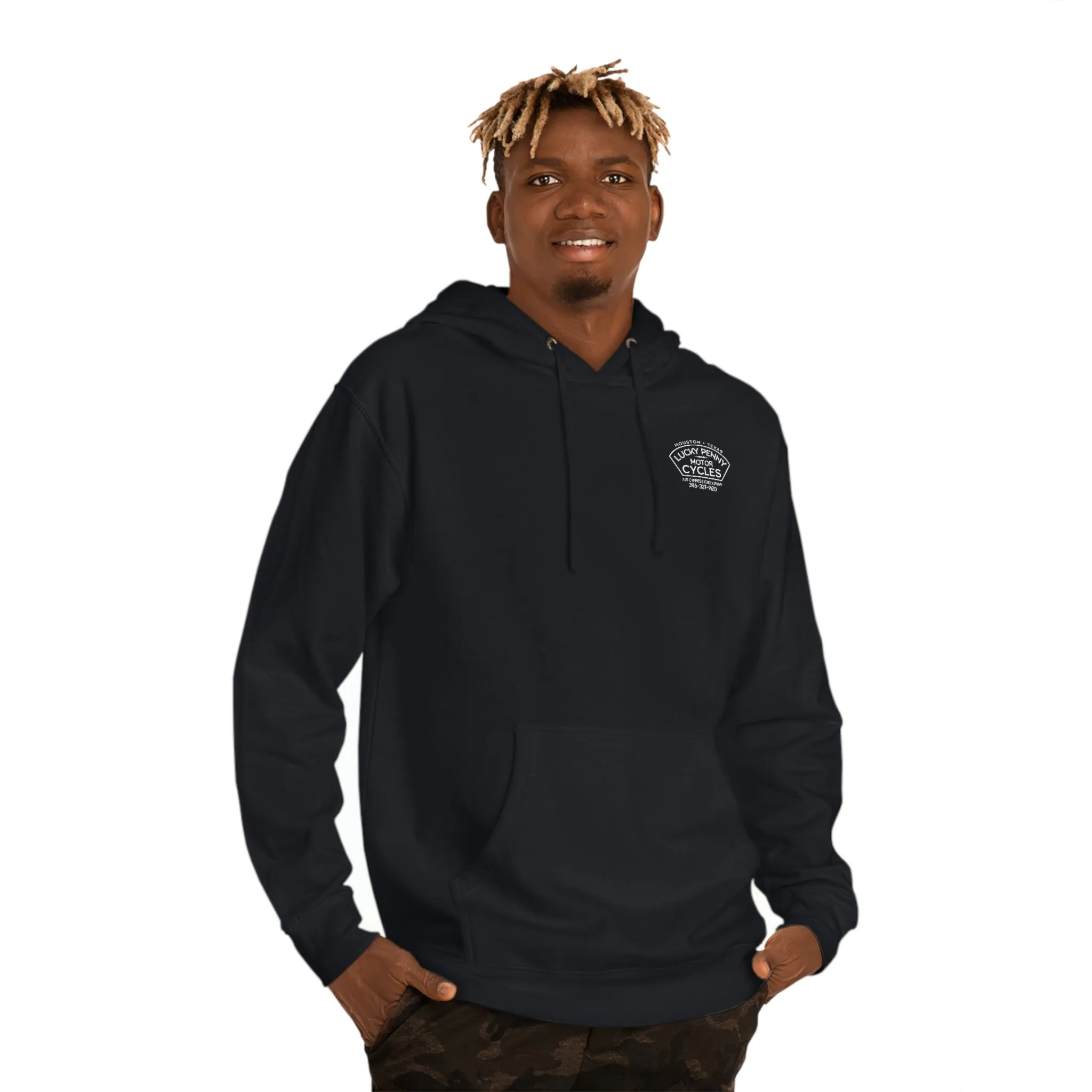 Lucky Penny Cycles Houston Space City Hooded Sweatshirt