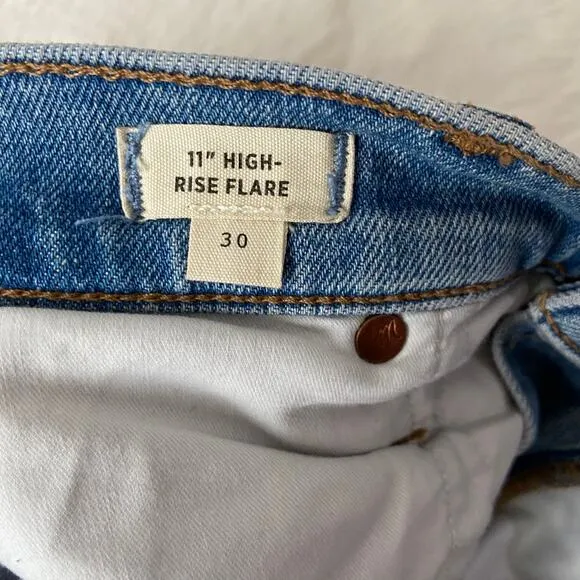 Madewell High-Rise Flare Jeans