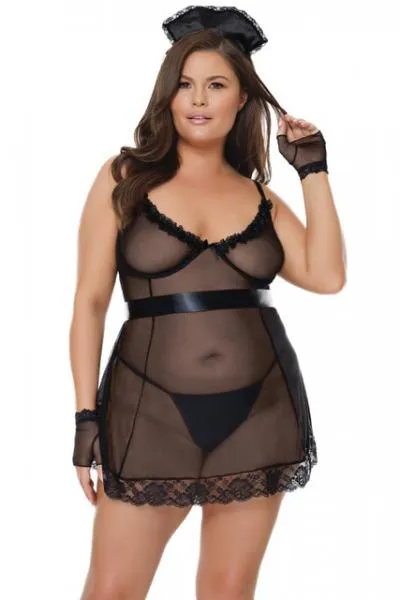 Maid Set - Black -