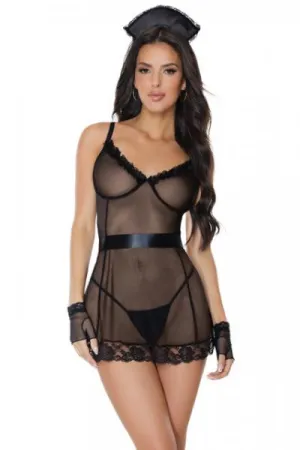 Maid Set - Black -