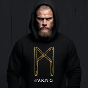 Mannaz Rune V.K.N.G™  Hoodie