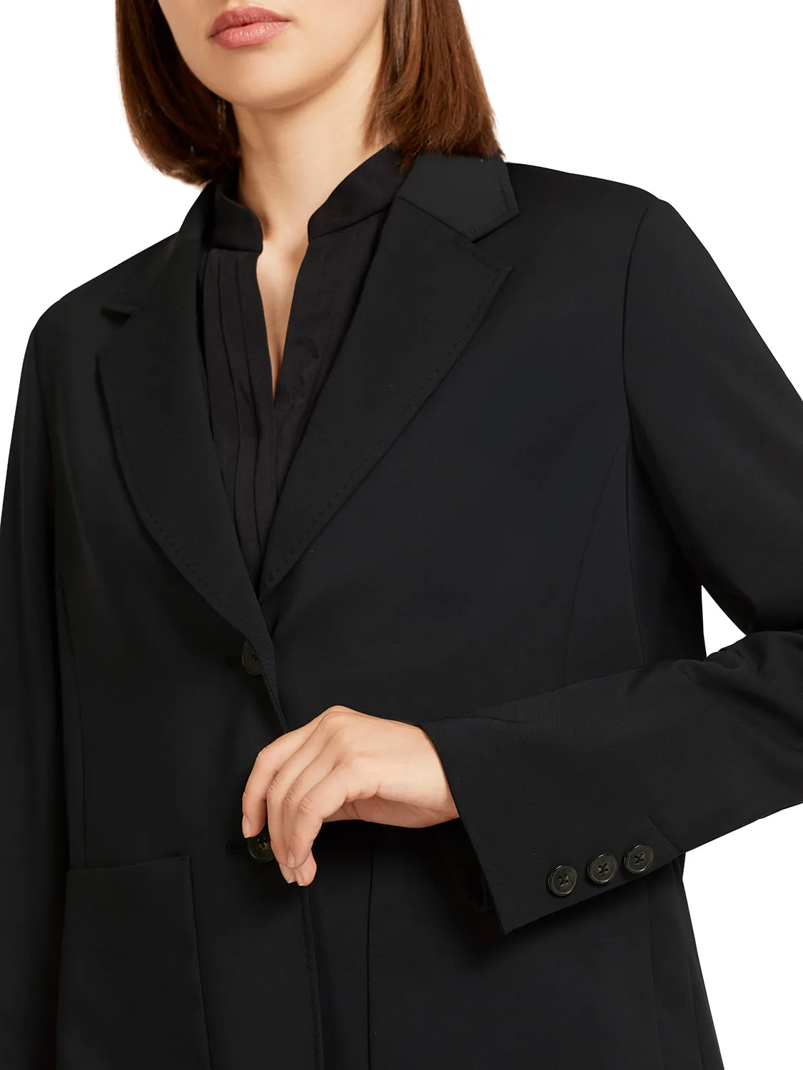 MarcCain Blazer With Wide Lapel UC3412W56