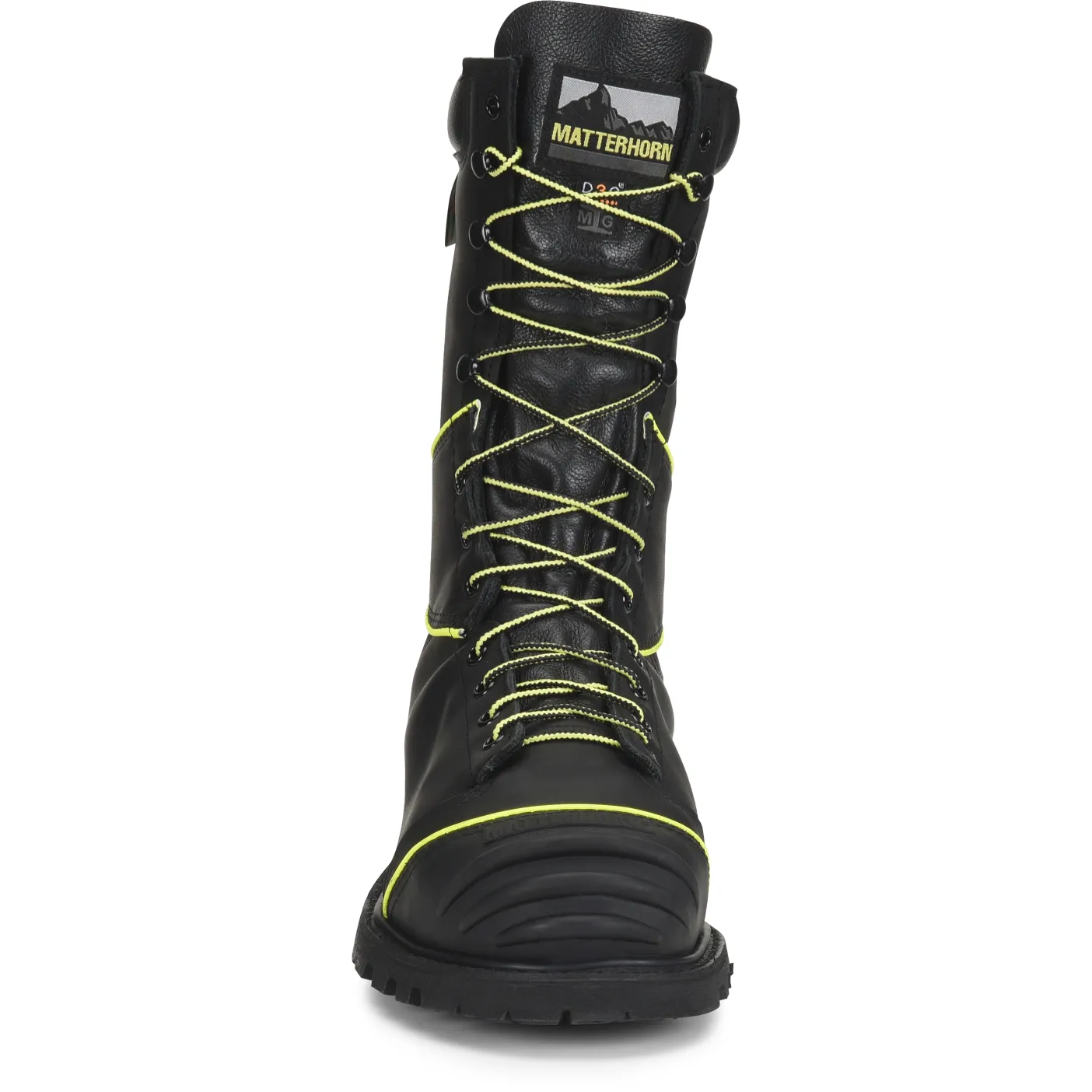 Matterhorn Men's Klondike 10" Steel Toe Waterproof Ins Metguard PR USA Made Work Boot CV12000