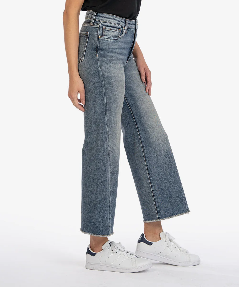 Meg High Rise Wide Leg, Petite - FINAL SALE