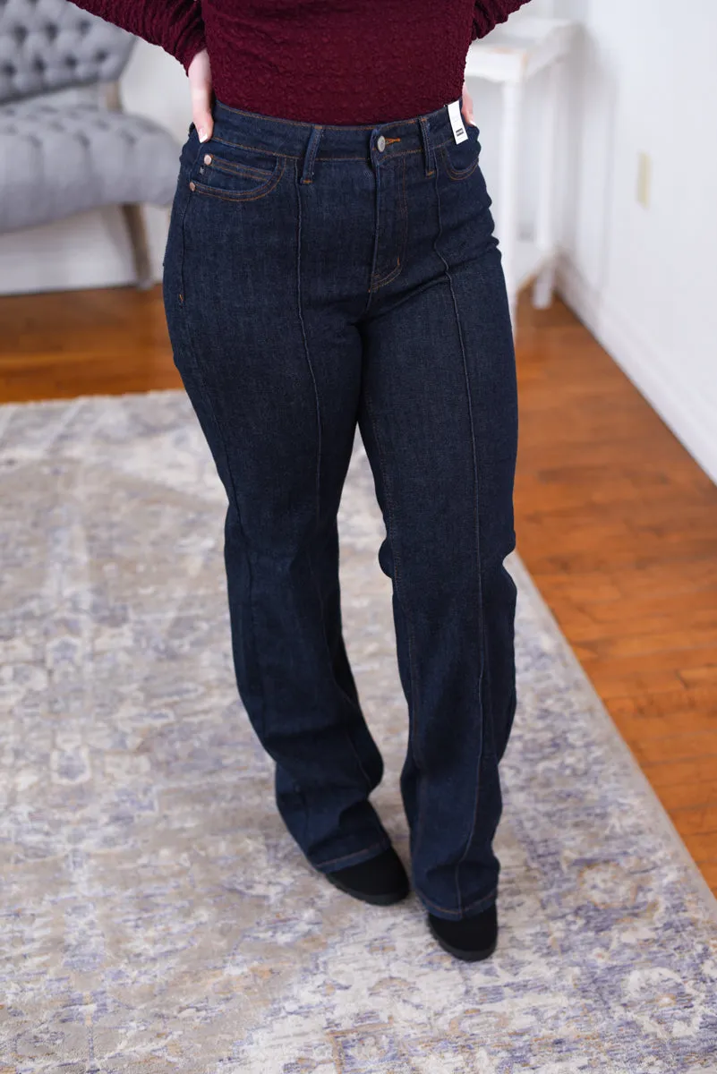 Melanie High Rise Straight Leg Trouser Judy Blue Jeans