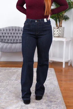 Melanie High Rise Straight Leg Trouser Judy Blue Jeans