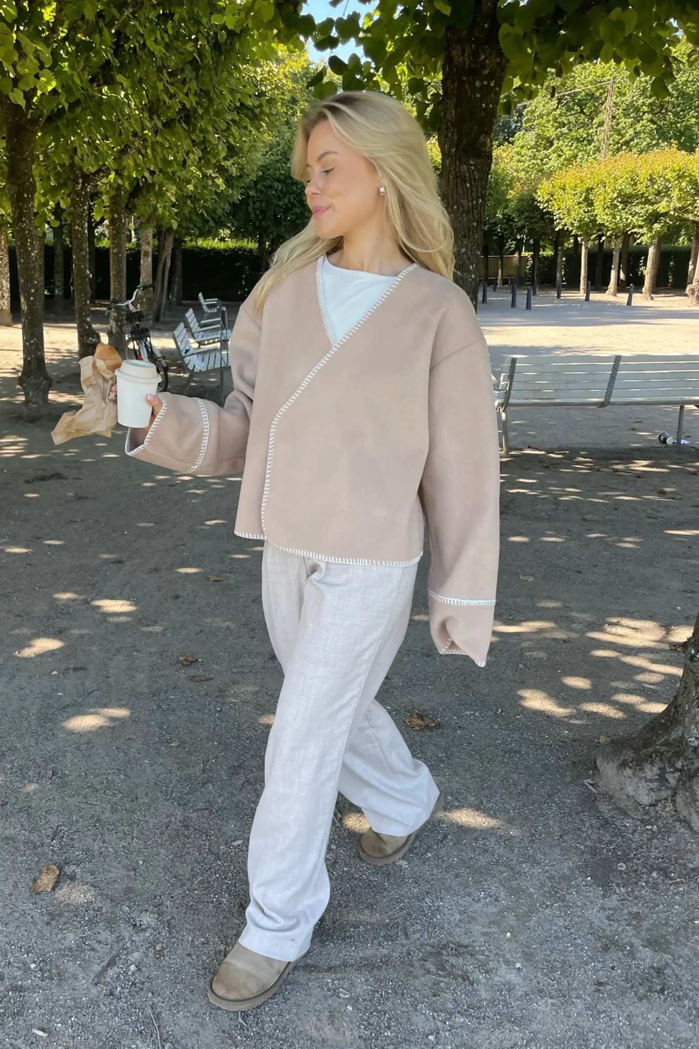 MellieIC Jakke - Beige