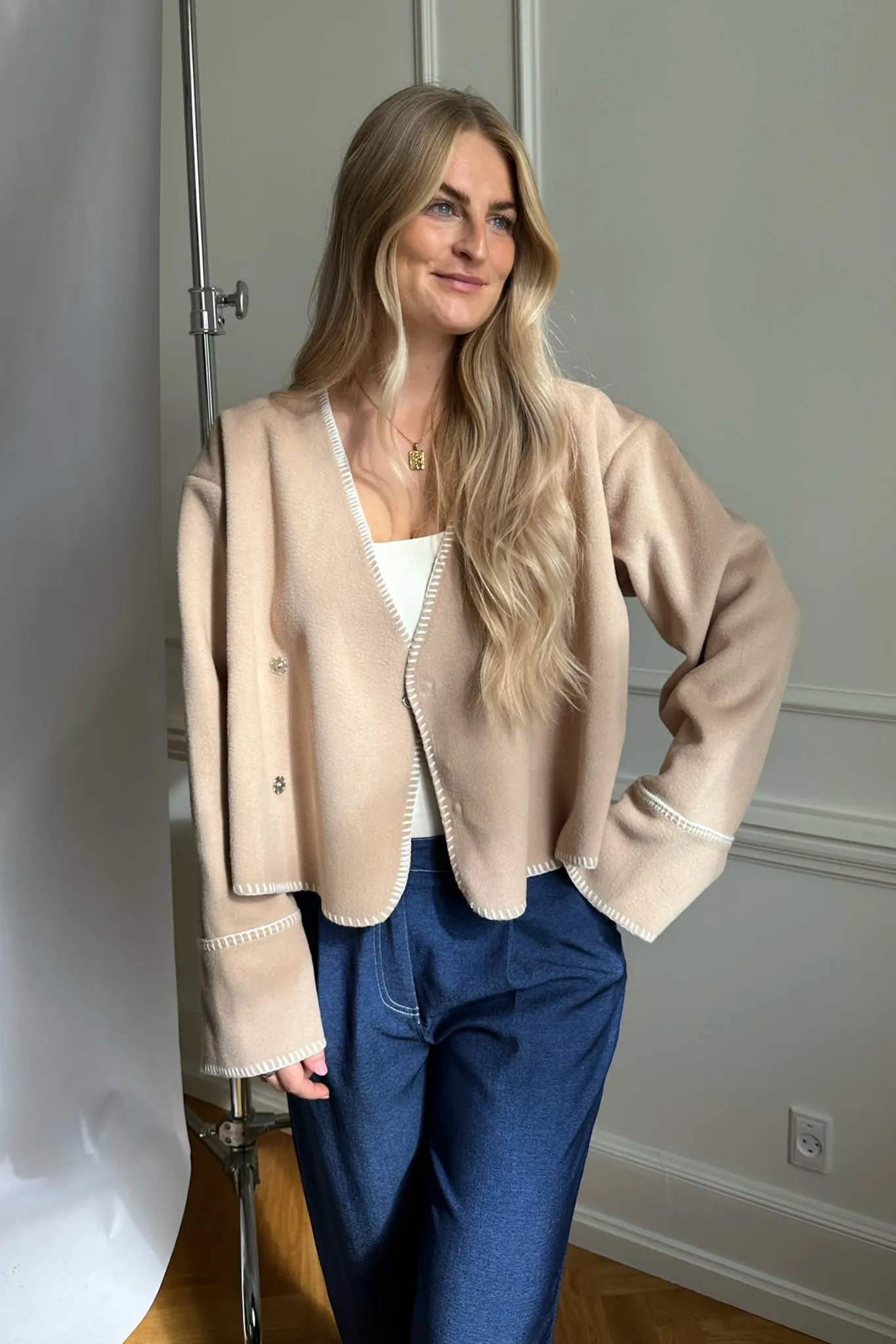 MellieIC Jakke - Beige