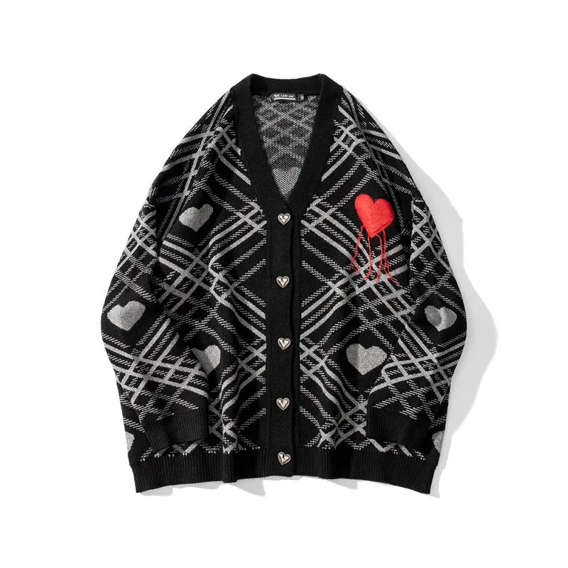 Men's And Women's High Street Knitted Jackets