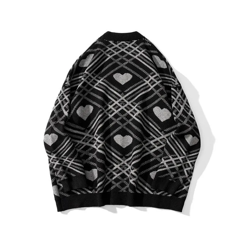 Men's And Women's High Street Knitted Jackets