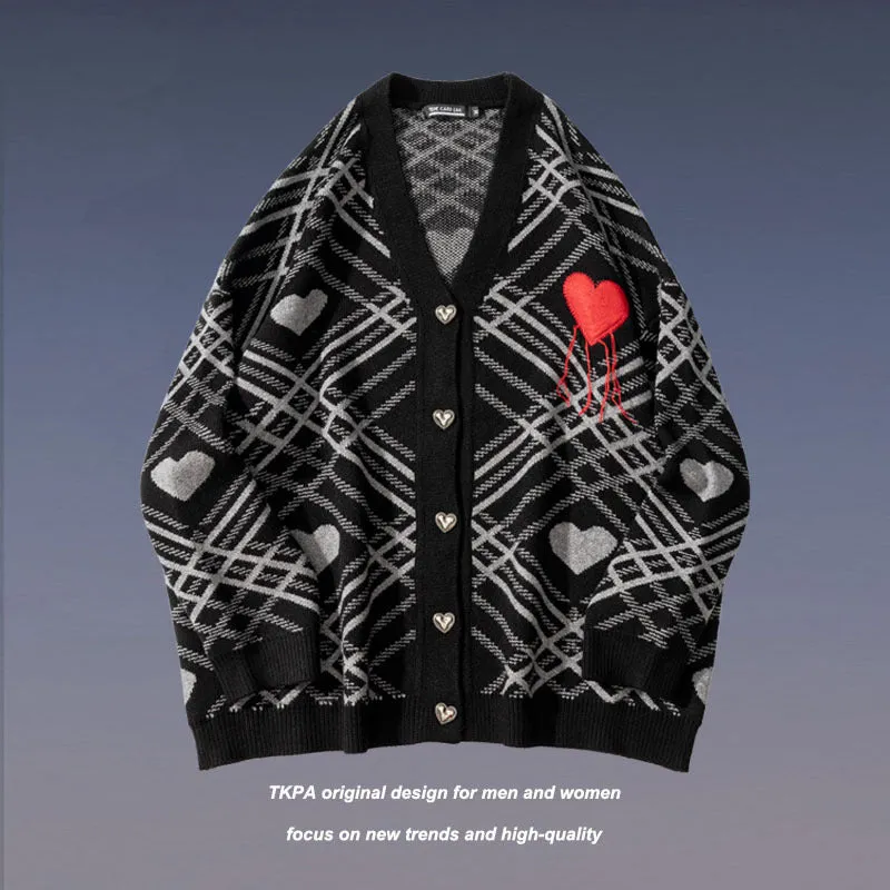 Men's And Women's High Street Knitted Jackets
