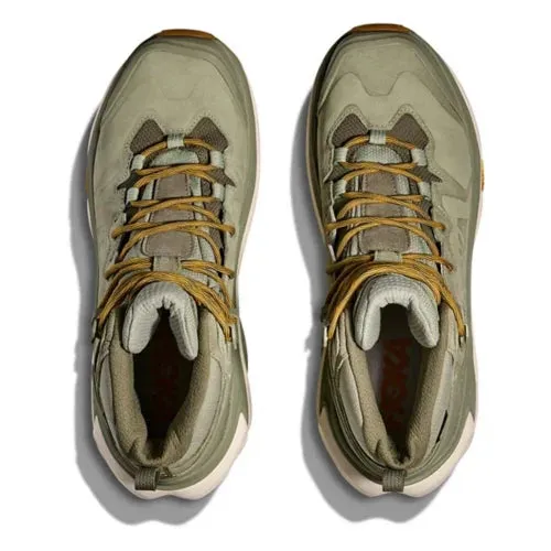 MEN'S HOKA KAHA 3 MID GTX | SEA MOSS / OAT MILK