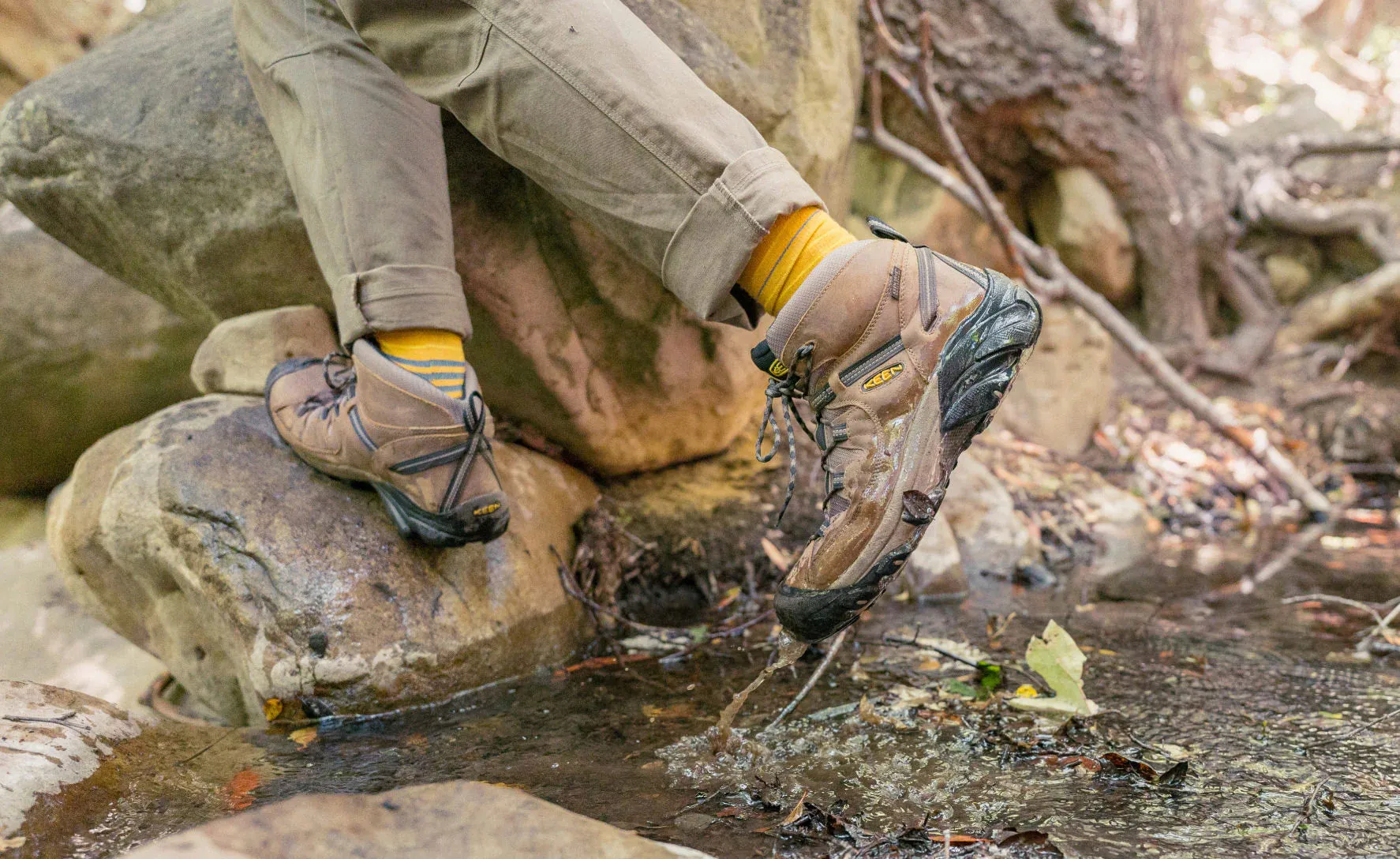 MEN'S TARGHEE II MID WATERPROOF HIKING BOOTS - 1008418