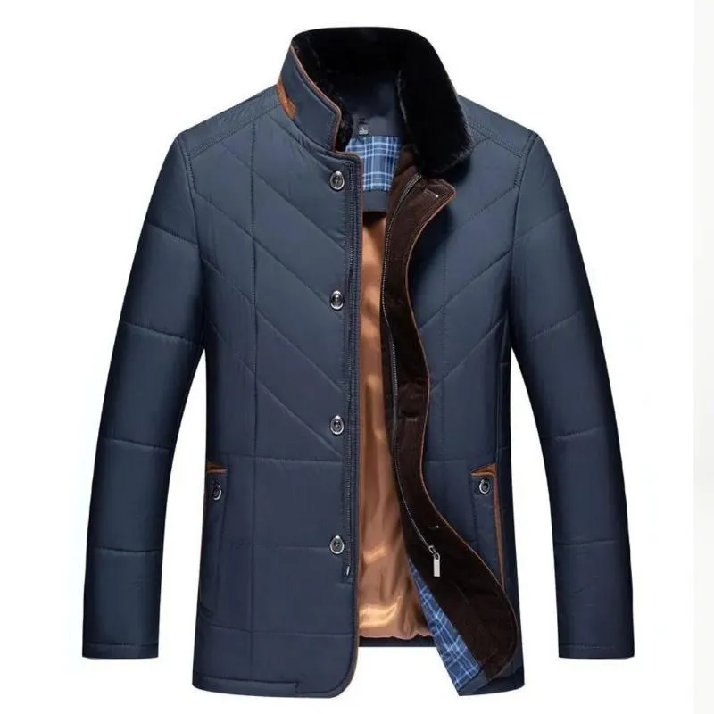 Michel | High-Collar Fleece Jacket