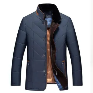 Michel | High-Collar Fleece Jacket