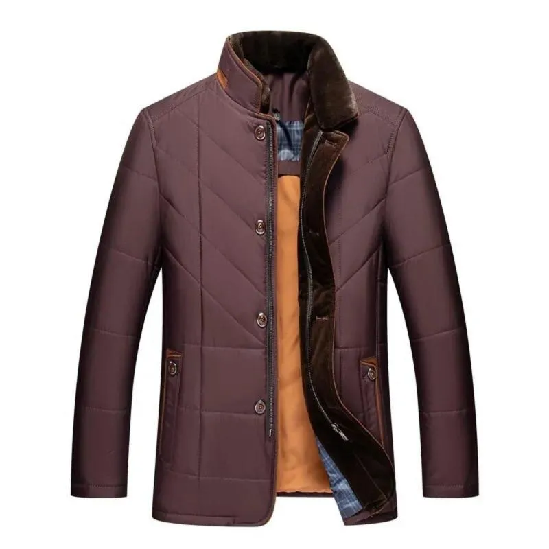 Michel | High-Collar Fleece Jacket