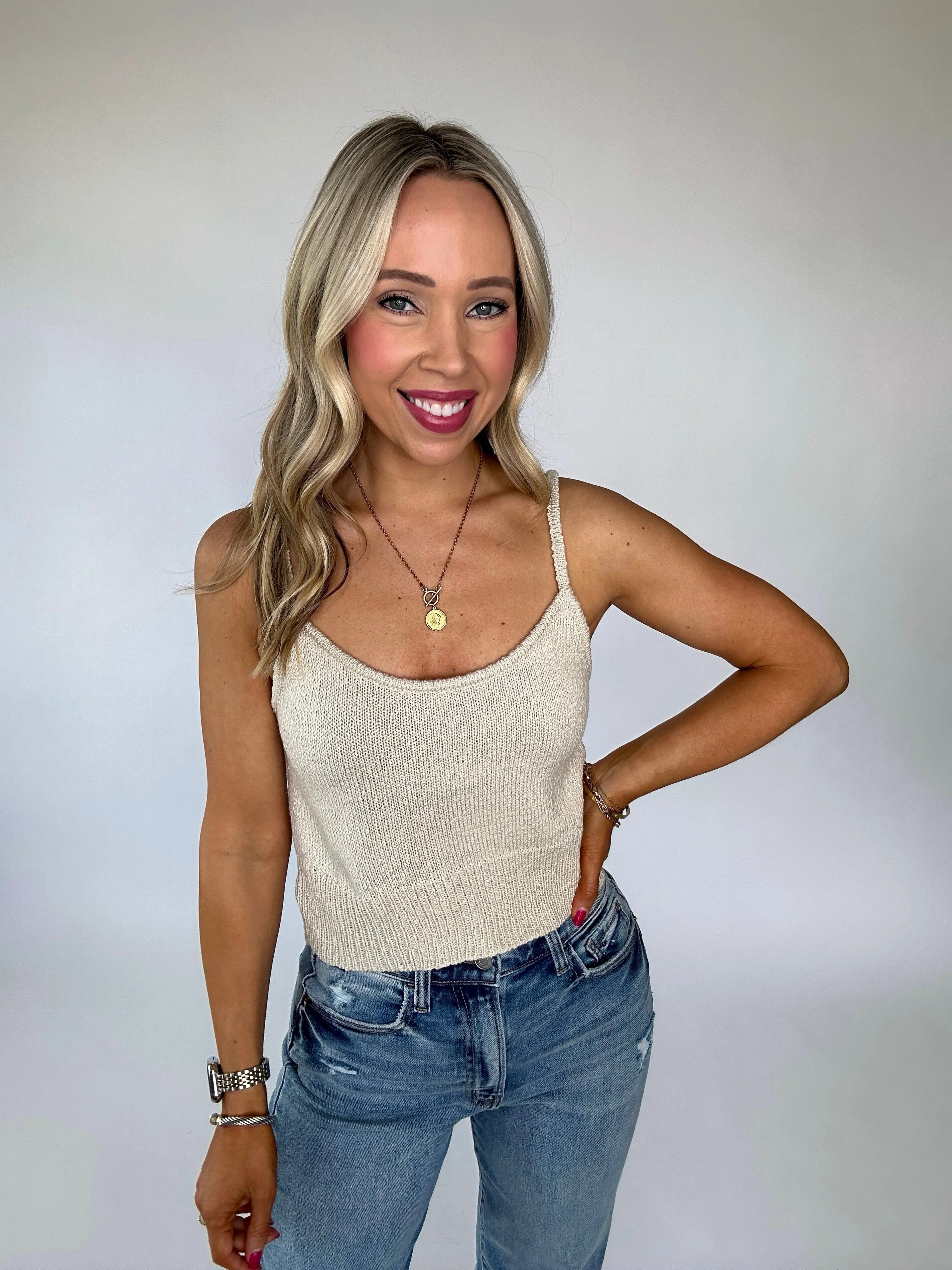 Midnight In Paris Sweater Tank