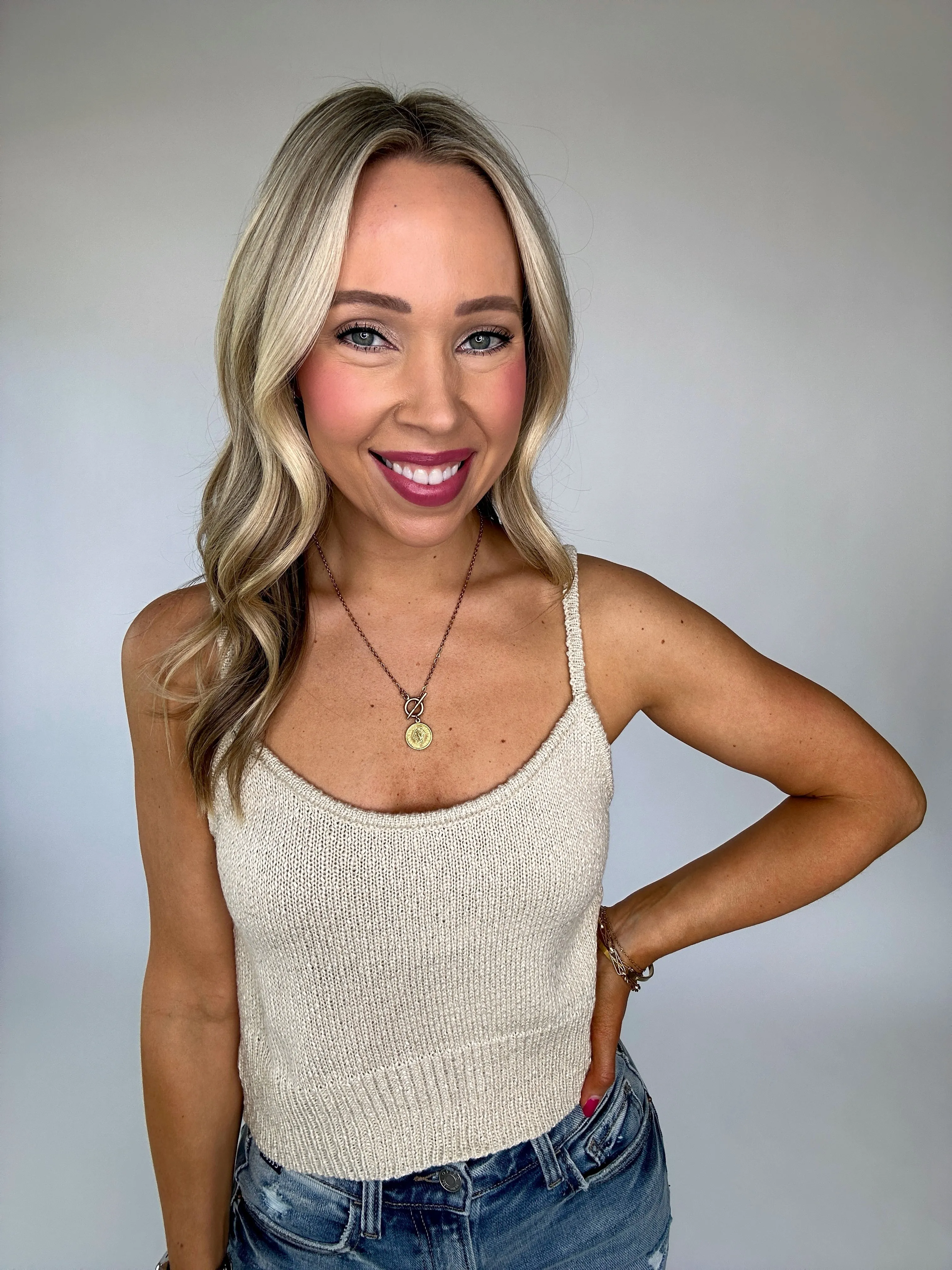 Midnight In Paris Sweater Tank