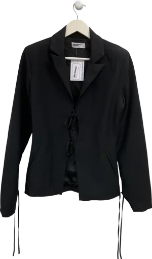 Mistress Rocks Black Timeline Tailored Blazer UK M