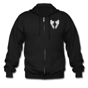 Mom and Dad Guardian Angel Gildan Heavy Blend Adult Zip Hoodie