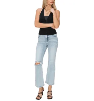 Monica High Rise Ankle Flare