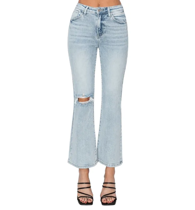 Monica High Rise Ankle Flare