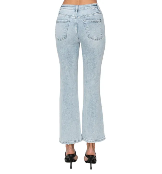 Monica High Rise Ankle Flare