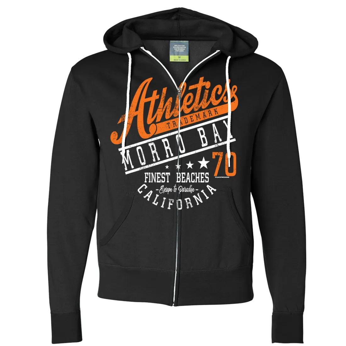 Morro Bay Athletics Zip-Up Hoodie