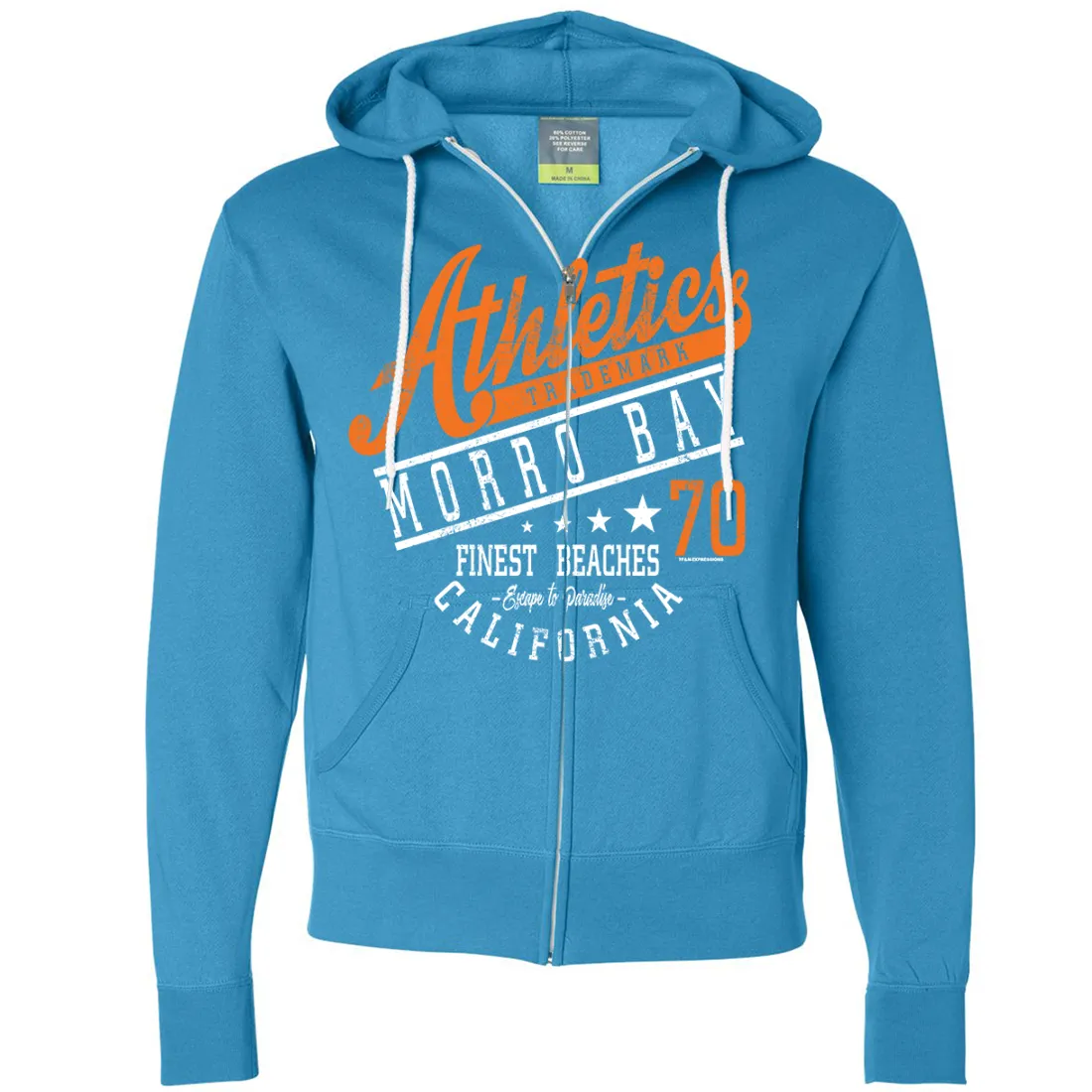Morro Bay Athletics Zip-Up Hoodie