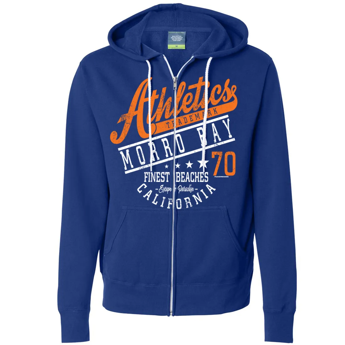 Morro Bay Athletics Zip-Up Hoodie