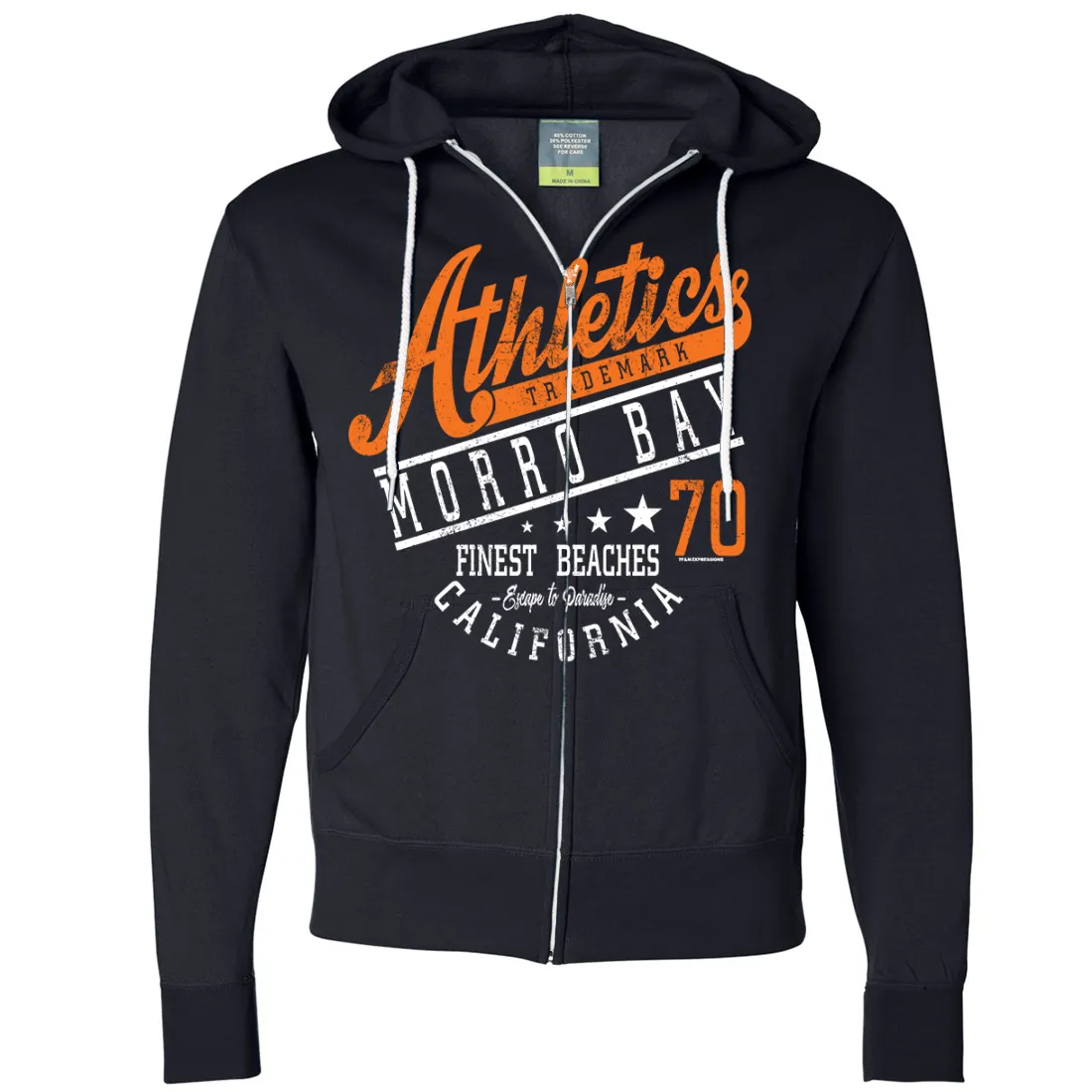 Morro Bay Athletics Zip-Up Hoodie