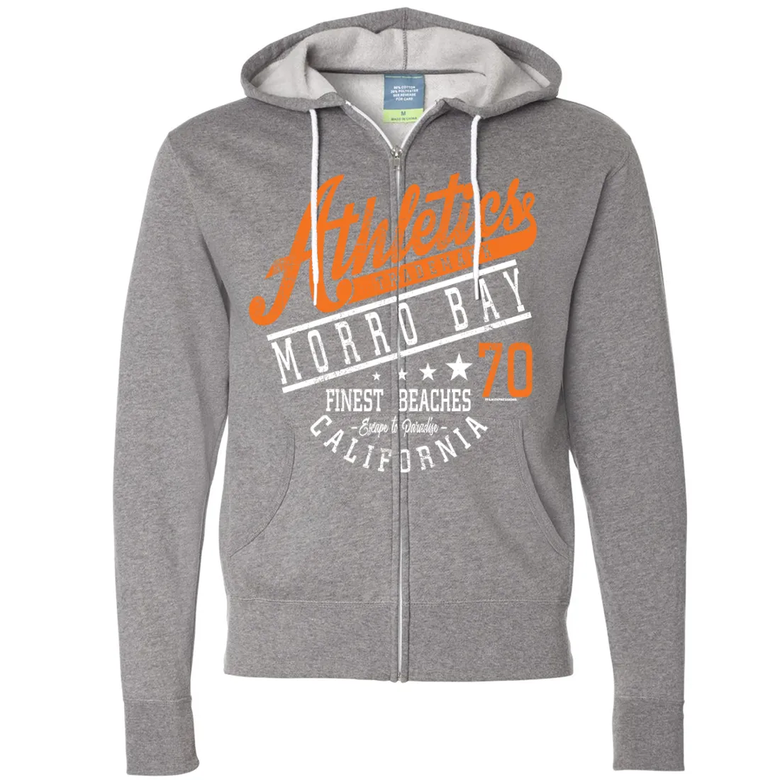 Morro Bay Athletics Zip-Up Hoodie